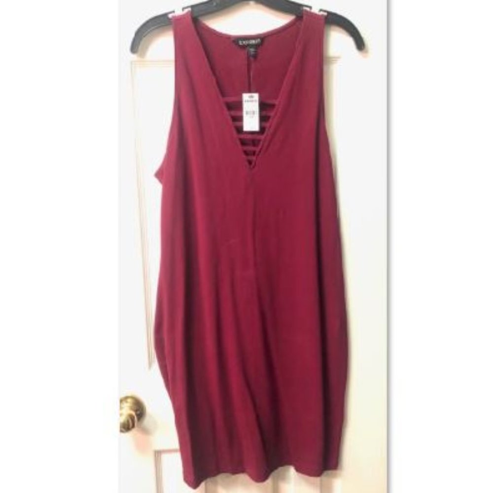 Red Express Bodycon Mini Dress